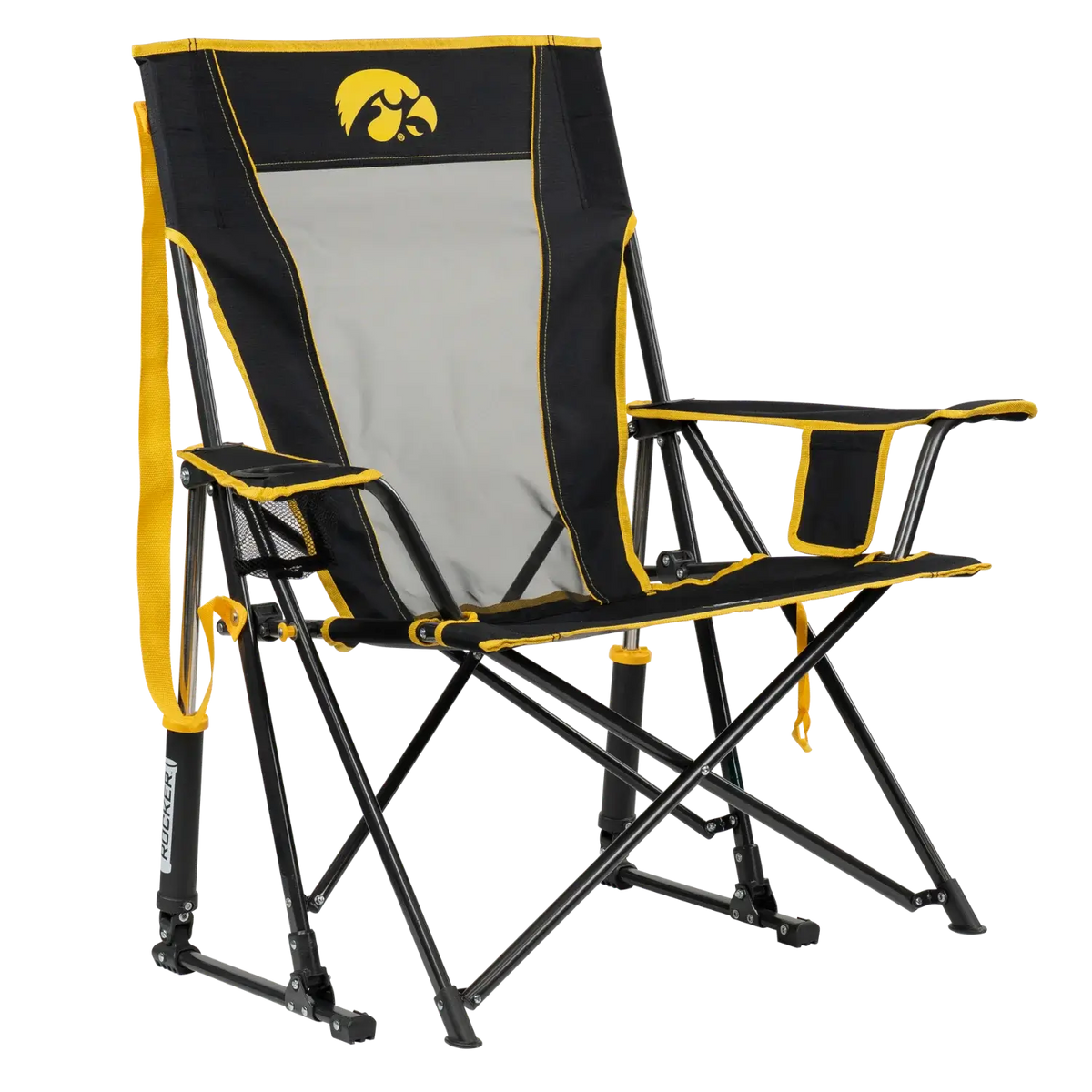 College Comfort Pro Rocker™ - Iowa Hawkeyes - Road Game Ready